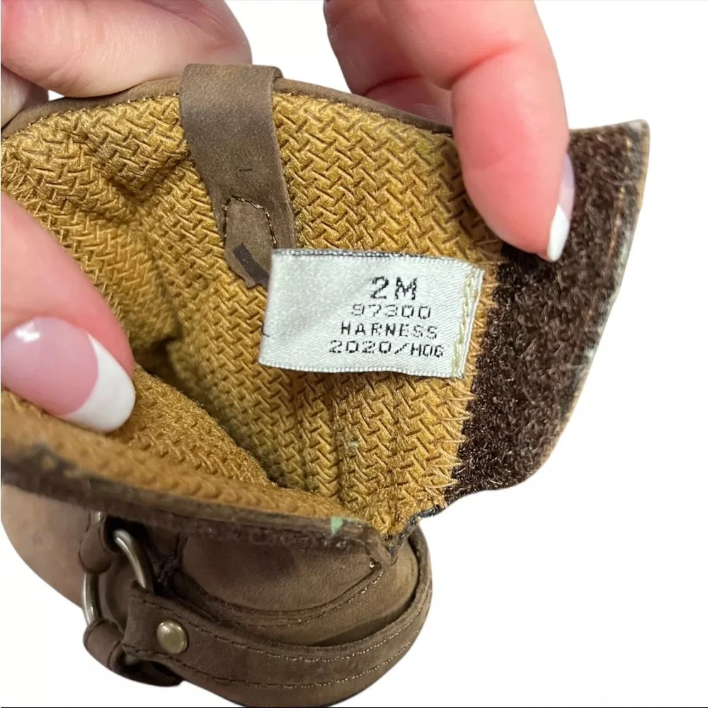 Frye brown leather